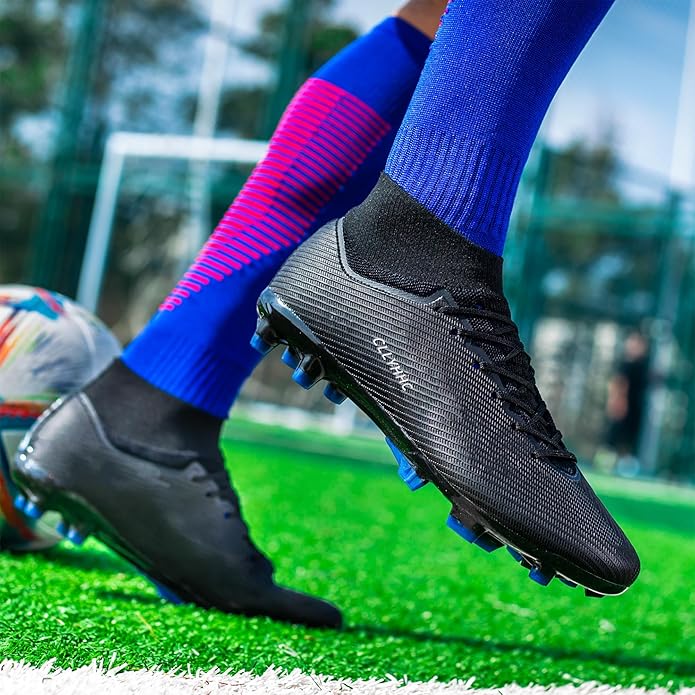 Men's Soccer Cleats Womens Indoor Shoes Unisex Baseball Turf Shoe Youth Rugby Adult Football Boots Wide AG FG TF Training Sneaker