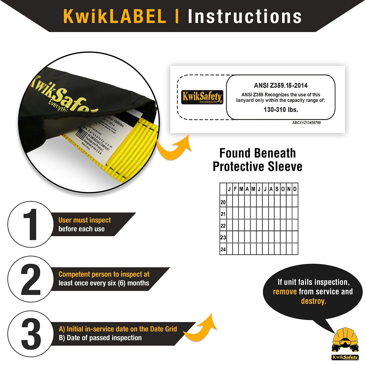 KwikSafety - Charlotte, NC -PYTHON [2 PACK] External Shock Absorber Double Leg 6ft Safety Lanyard OSHA ANSI Fall Protection Restraint Equipment Snap Rebar Hook Construction Arborist Roofing