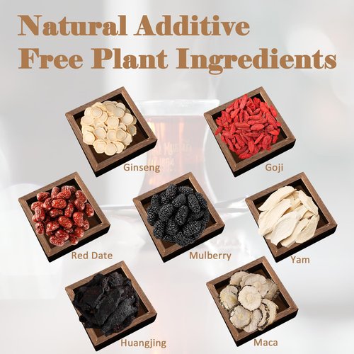 Kidney Tea Formula Ginseng Six Treasure Tea - Pure Natural Chinese Traditional Herbal Ginseng Six Treasure Kidney Detoxification Purification Tea Bag, Contains 7 Precious ingredient Formulas （30 bags/1 Pack)