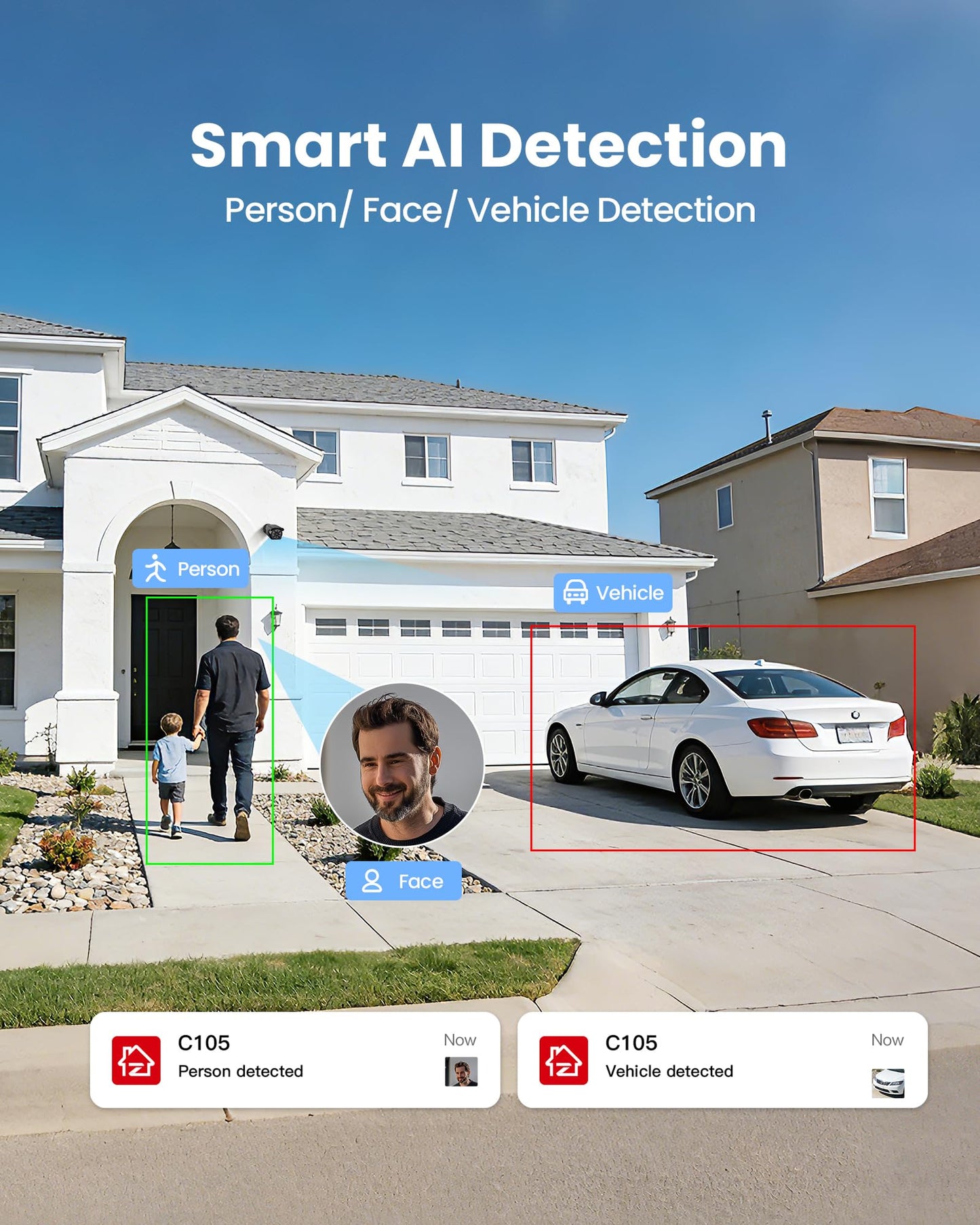 ZOSI 4K 16CH PoE Security Camera System, 16 x 8MP PoE IP Camera Outdoor Indoor with Human Detection, 100ft IR Night Vision, IP66 Weatherproof, 4K 16CH H.265+ NVR with 4TB HDD for 24/7 Audio Recording