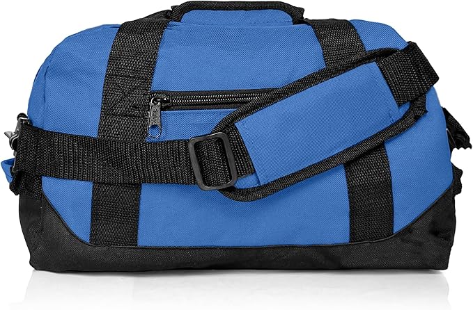 DALIX 14" Small Duffle Bag Two Toned Gym Travel Bag
