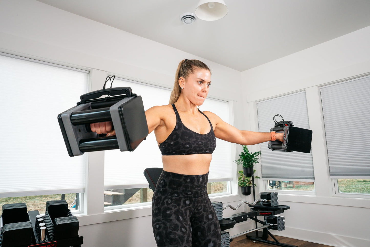 PowerBlock Elite EXP Adjustable Dumbbells, Sold in Pairs, Stage 1, 5-50 lb. Dumbbells, Durable Steel Build, Innovative Workout Equipment, All-in-One Dumbbells, Expandable with Expansion Kits