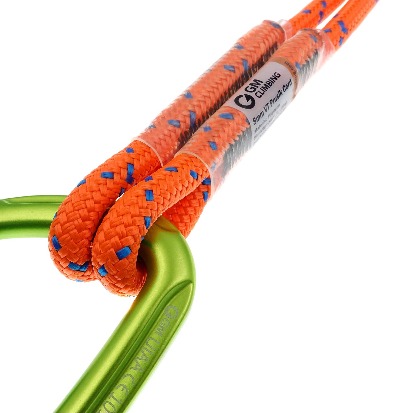 GM CLIMBING 8mm (5/16") Prusik Sewn Eye-to-Eye Pre-Sewn 45 inch