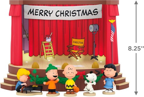 Hallmark Keepsake Peanuts Christmas Decoration - Merry Christmas Charlie Brown! | Light & Sound Feature