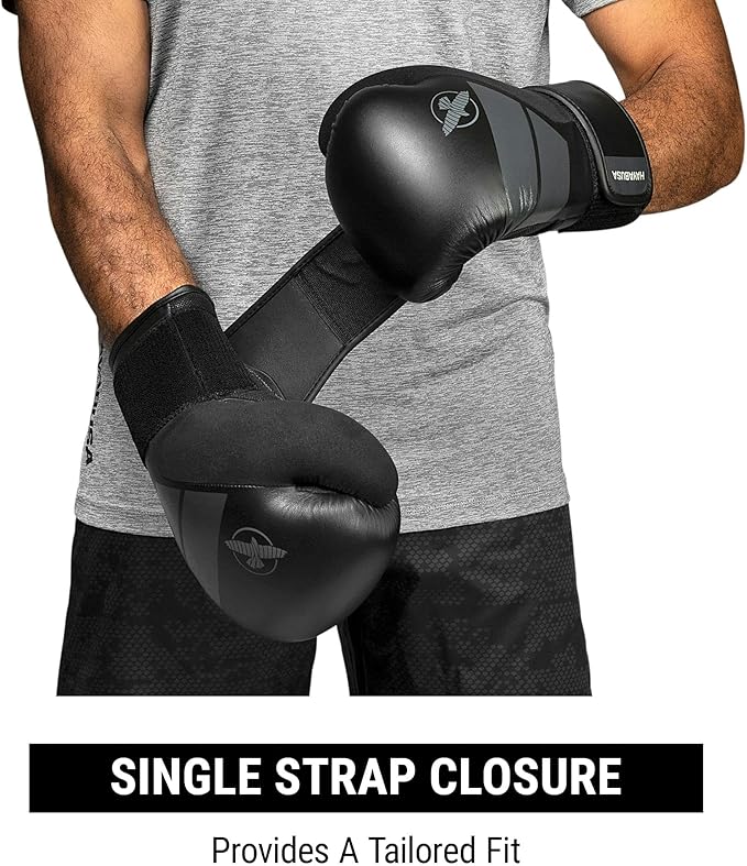 Hayabusa S4 PU Leather Boxing Gloves for Men, Women & Kids, 10oz, 12oz, 14oz, 16oz, Training, Sparring, Kickboxing, Fighting Sports, Taekwondo, MMA, Muay Thai & Arts