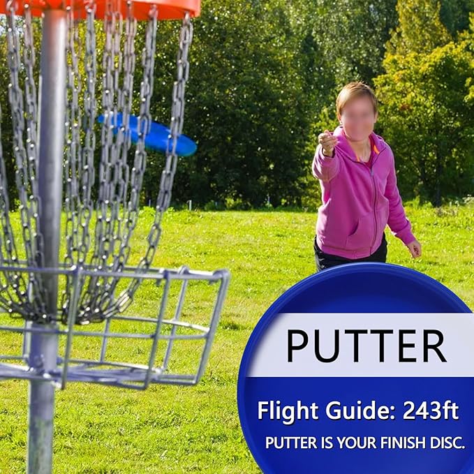 Disc Golf Putter | Flying Golf Discs Set of 6 for Beginners – DIY Your Discs