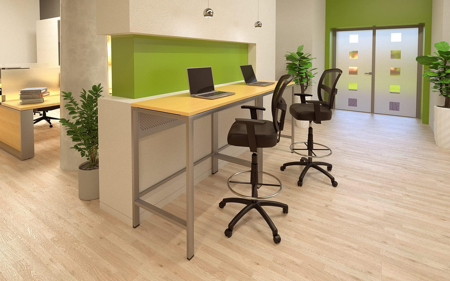Boss Office Products B16021 Contract Drafting Stool