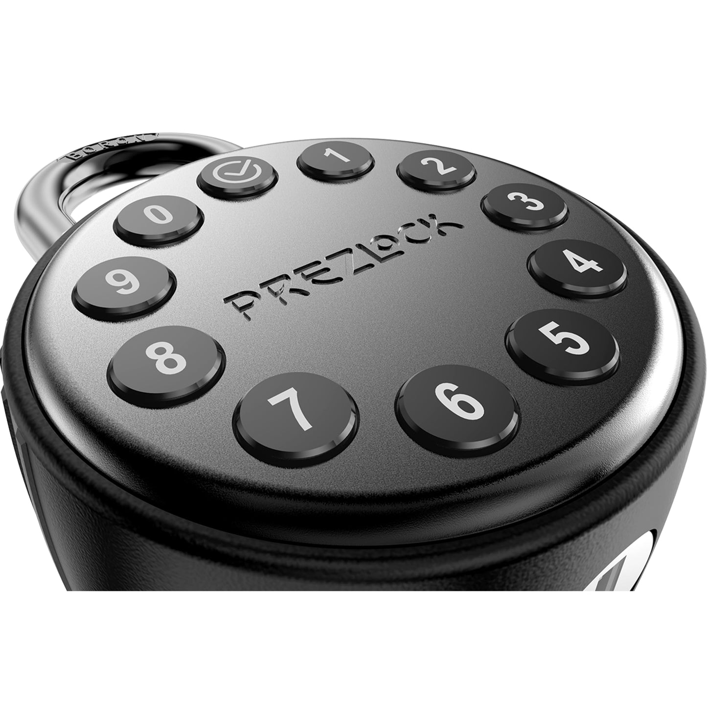Prezlock, Electronic Combination Padlock with Key Backup, Suitable for Outdoor and Heavy Duty uses, Water Resistant, IP65 Weatherproof.