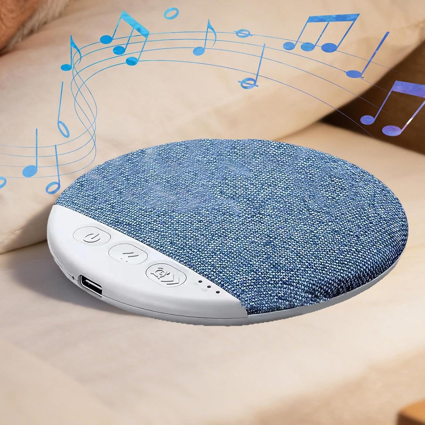 Generic 9.6x1.2cm, Pillow Speaker, Extended Battery Life, Side Sleeper Pillow Speaker, Sleep Meditation Audio Device
