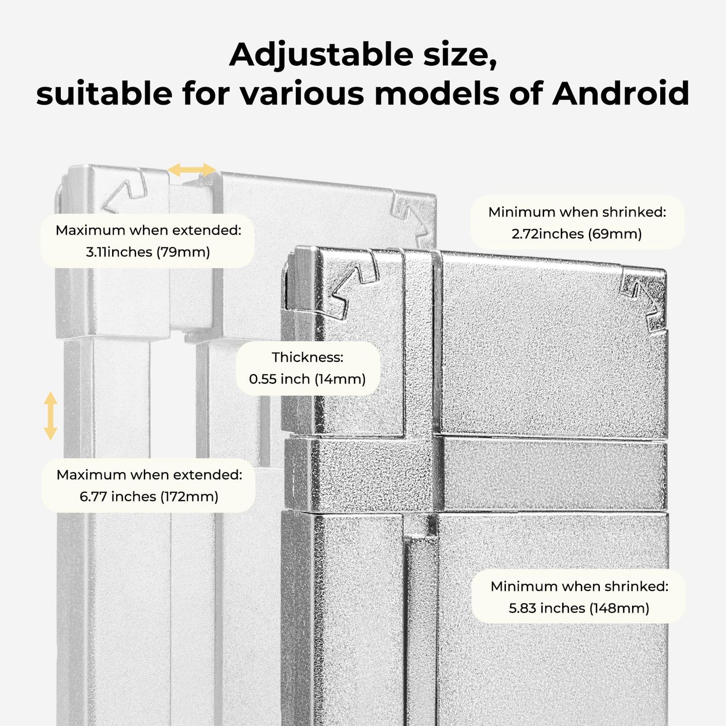 HTVRONT Phone Case Heat Press Machine Bundle - Compatible with iPhone & Android