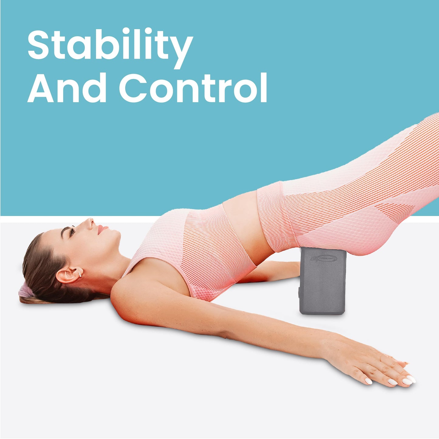 Lumia Wellness Ergo Yoga Blocks, Relieve Wrist Pain, Improve Comfort and Grip, Contoured Design, Pilates Exercise Balance & Stretching