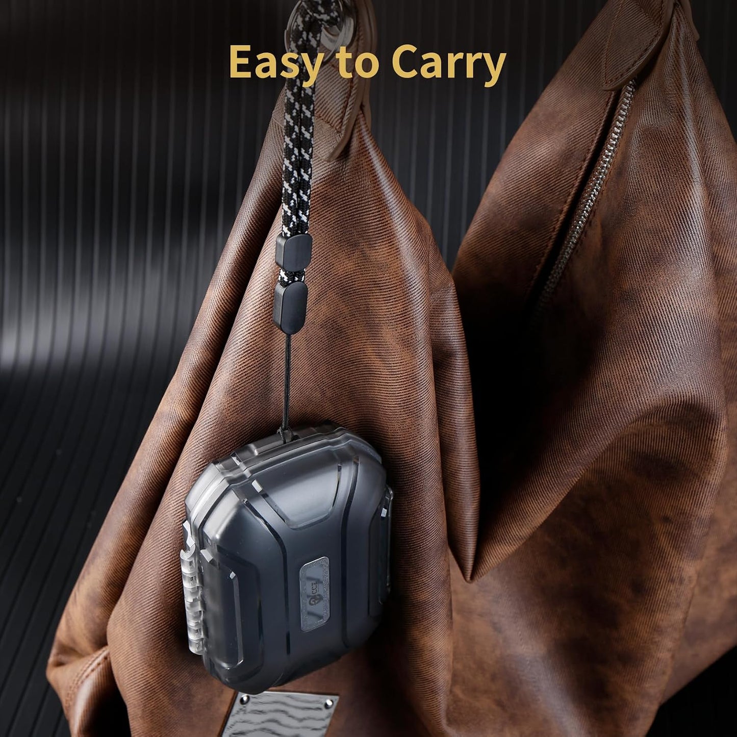 YINYOO ZC01 ZS10 SE215, KS1, ZS12 2, AS16 CCZ Hard Shell IEM Case for KZ Pro in Ear Monitor, Travel Portable Earbuds