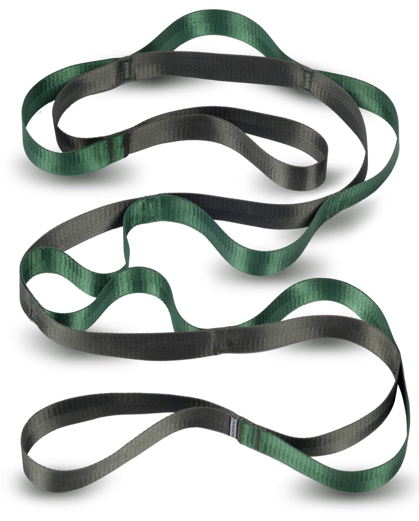 Acozycoo Stretching Strap with Loops for Physical Therapy,Yoga Strap for Stretching,Home Workout,Pilate & Flexibility Training,Non-Elastic Exercise Stretch Band for Hamstring,Leg Stretcher Belt,Flexibility Fascia