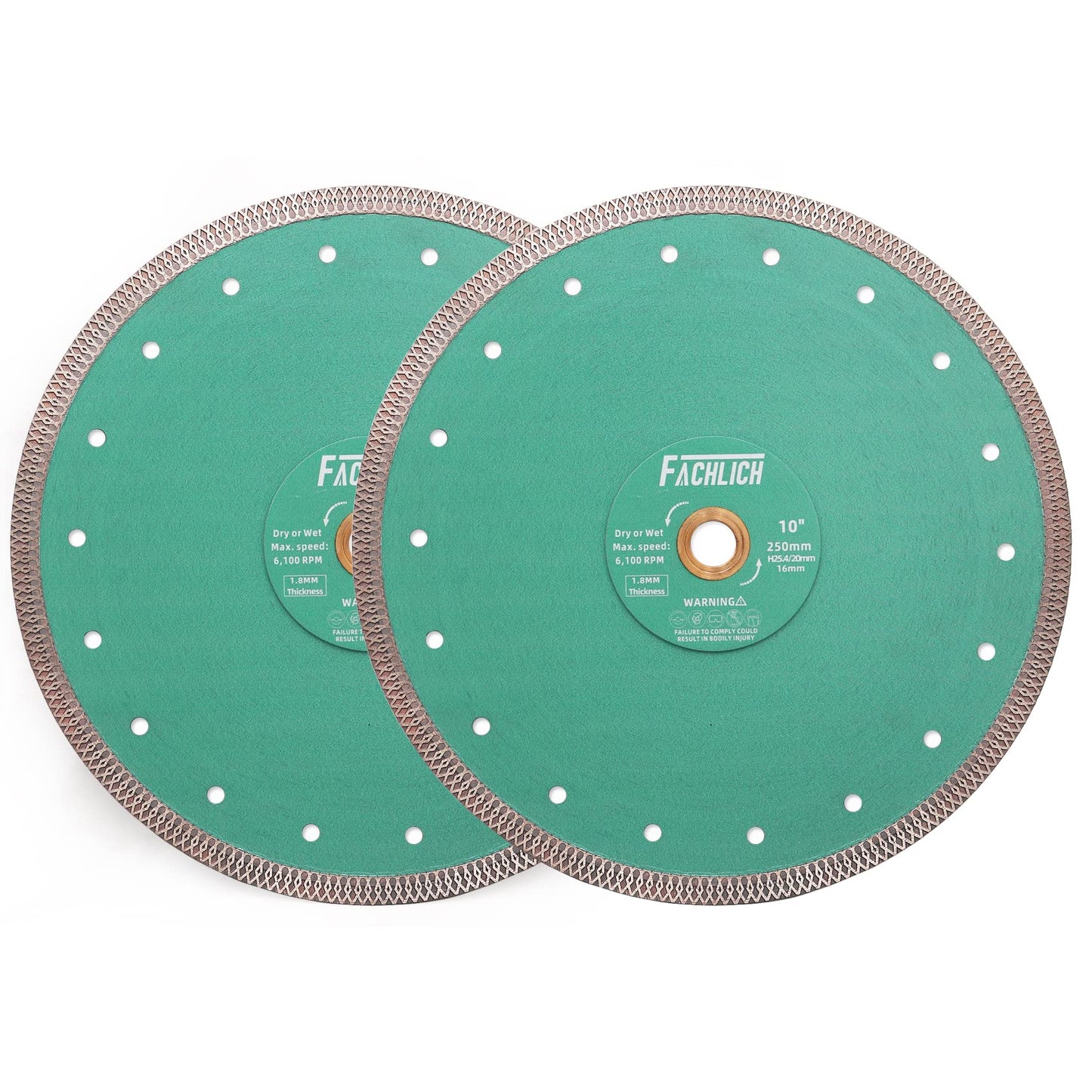 FACHLICH Diamond Porcelain Saw Blade and Diamond Tile Hole Saw Kit - FACHLICH from 1/4" to 4" Porcelain Ceramic Tile Diamond Core Drill Bits Set