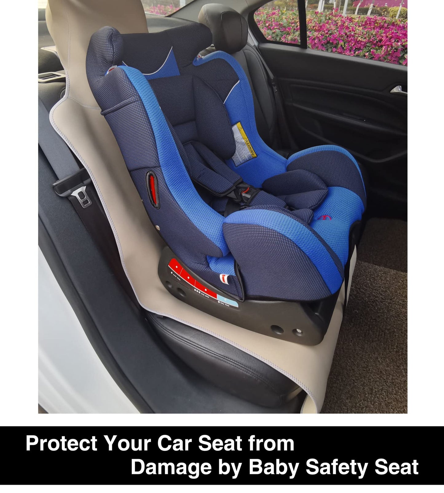 VSHIELD Waterproof Neoprene Car Seat Cover, Sweatproof Non-Slip Seat Protector, Universal Fit for Front Bucket or Rear Bench Seat of Cars, SUVs, Vans, Trucks, Compatible with Airbags and Armrests