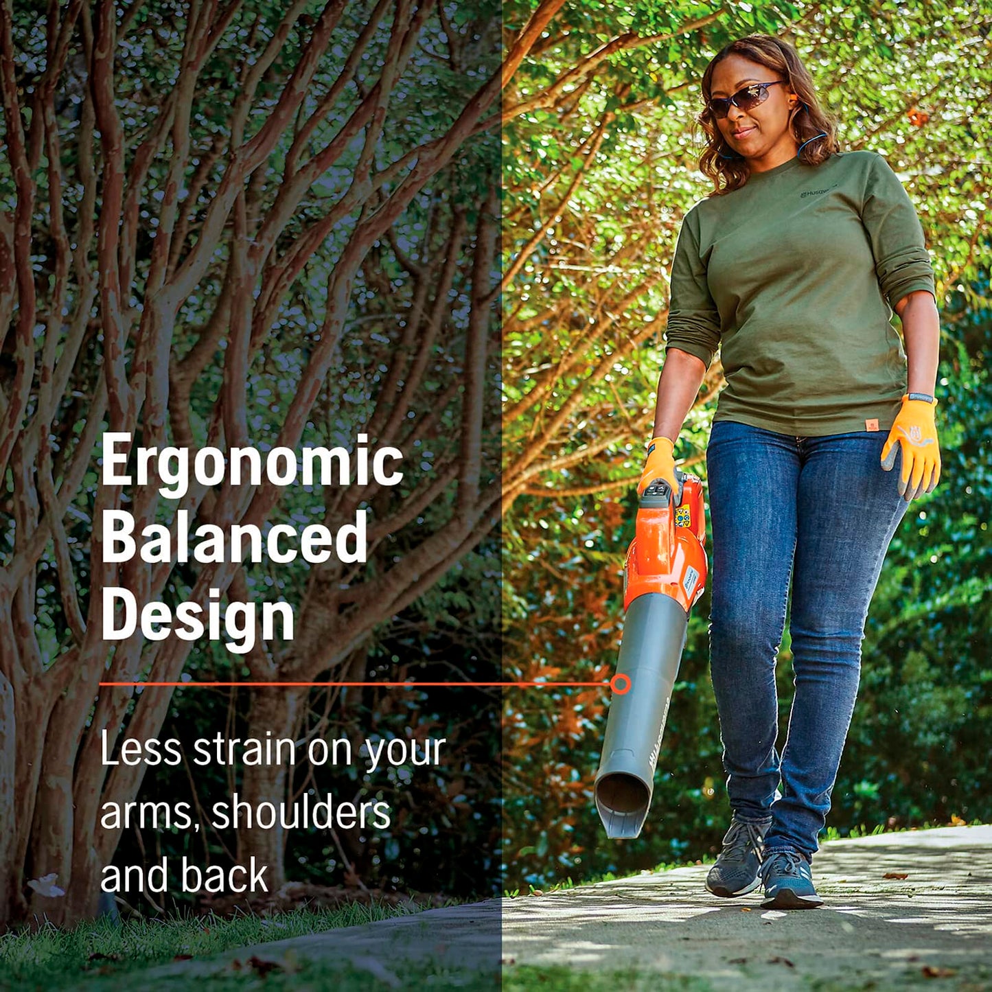 Husqvarna 230iB Battery Powered Cordless Leaf Blower, 136-MPH 650-CFM Electric Leaf Blower with Brushless Motor and Quiet Operation, 40V Lithium-Ion 4 Ah Battery and Charger Included, 970480204