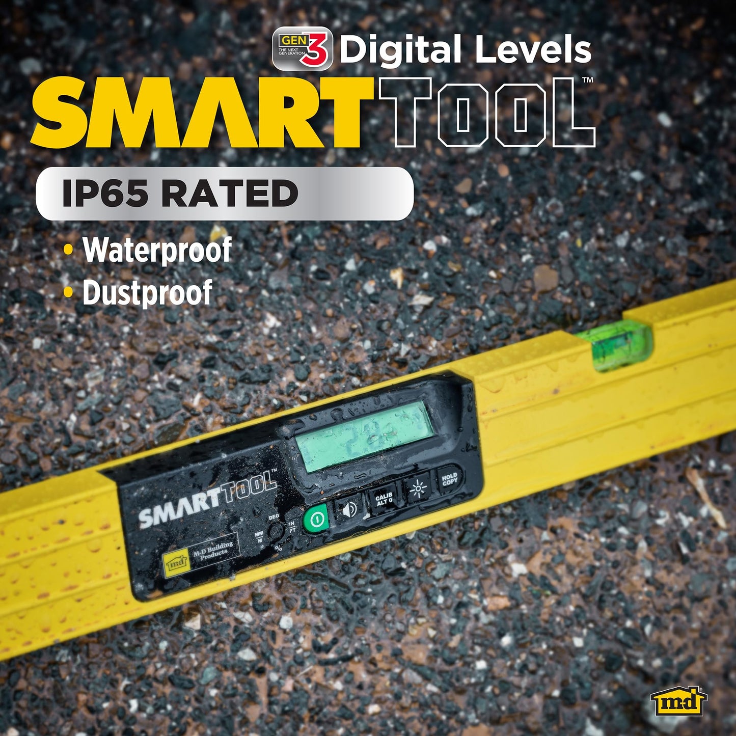 M-D Building Products 92500 23-5/8 in. Gen3 SMARTTOOL® Digital Level