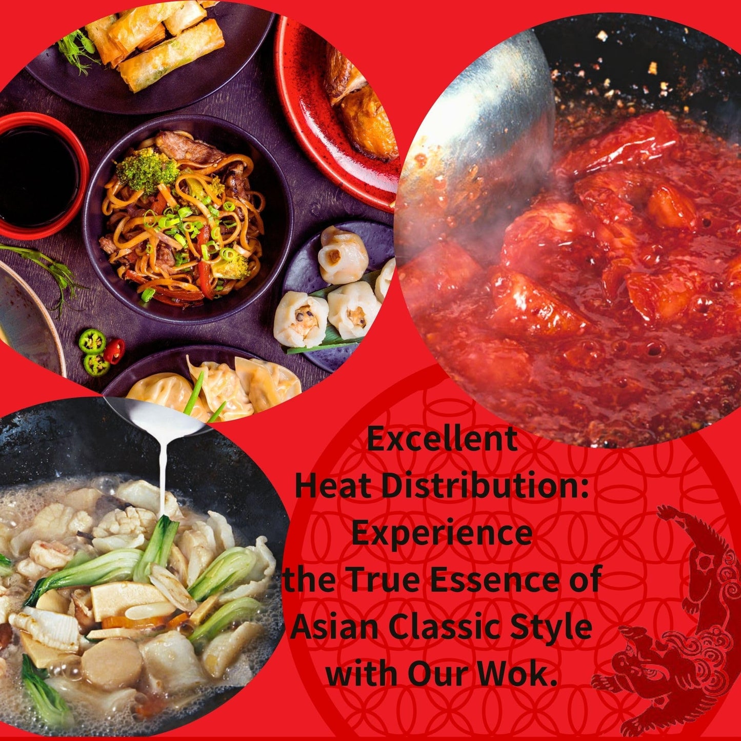 UPB Japan Kanda Iron Beijing Wok - Lightweight and Durable - Perfect for Authentic Japanese Cooking - 15.3 inch 39cm