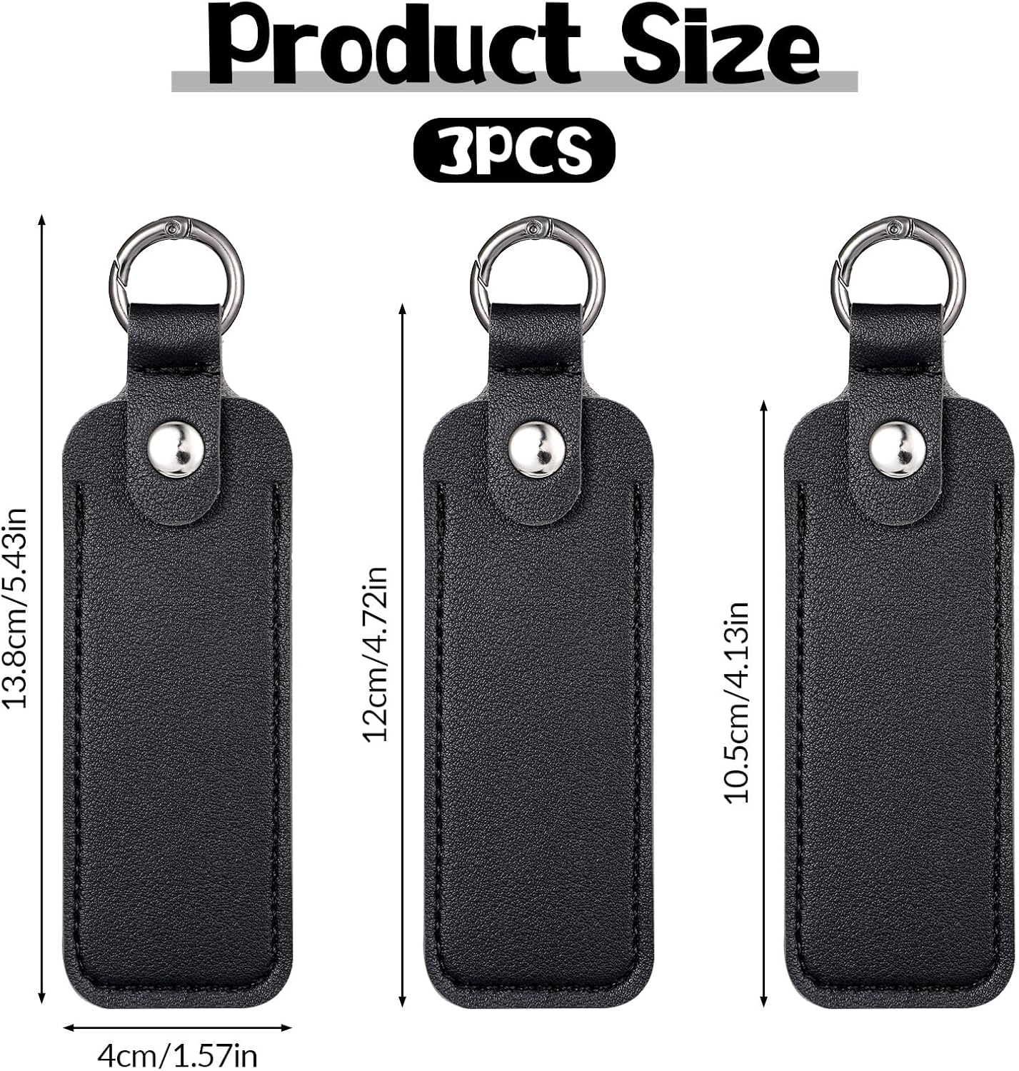 SynHHergyx 3 Pcs USB Flash Drive Case Leather Storage Cases. Anti Lost Thumb Flash Drive Holder USB Holder Protective