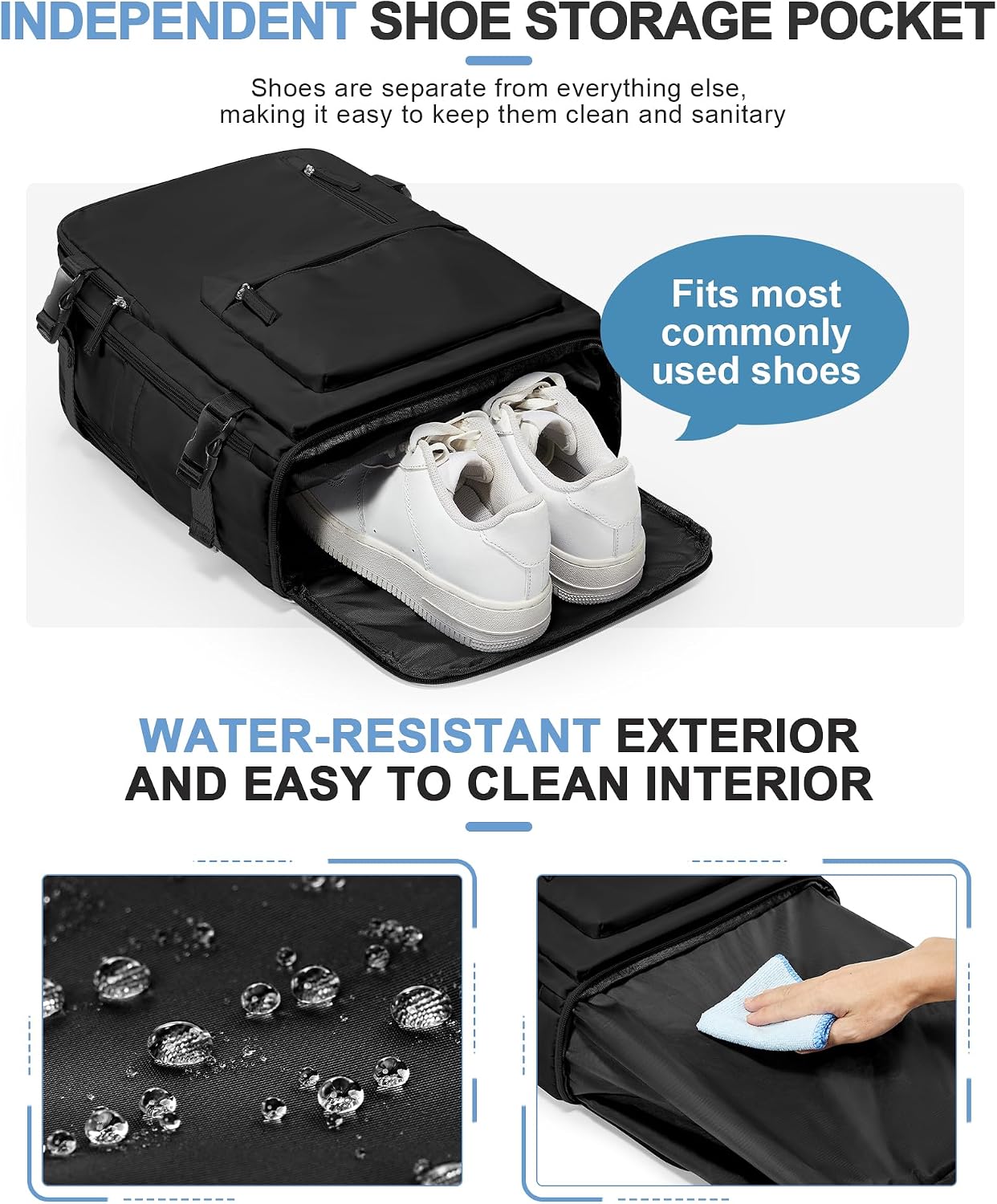 VGCUB Backpack 18x14x8 Inches Backpack Travel for Women Men for Spirit Airlines Personal Item Bag Laptop College