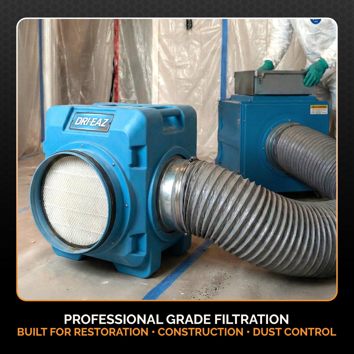 Tiger Tough Products Dri-Eaz F321 Compatible Primary Filter for F284 Dri-Eaz Defendair or Similar HEPA 500 Air Scrubber 16x19x2, Single Filter (One)