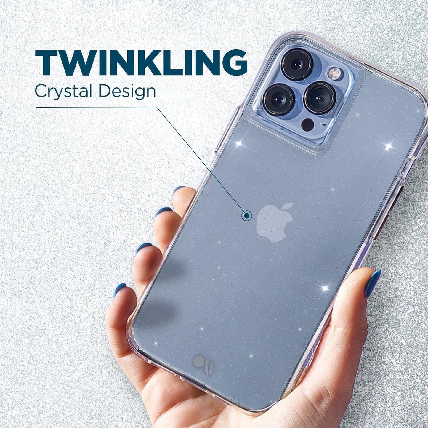 Case-Mate 13/13 /12 /12 10ft 6.1 Inch iPhone Pro Pro Case - Sheer Crystal Clear w/ Drop Protection & Wireless Charging