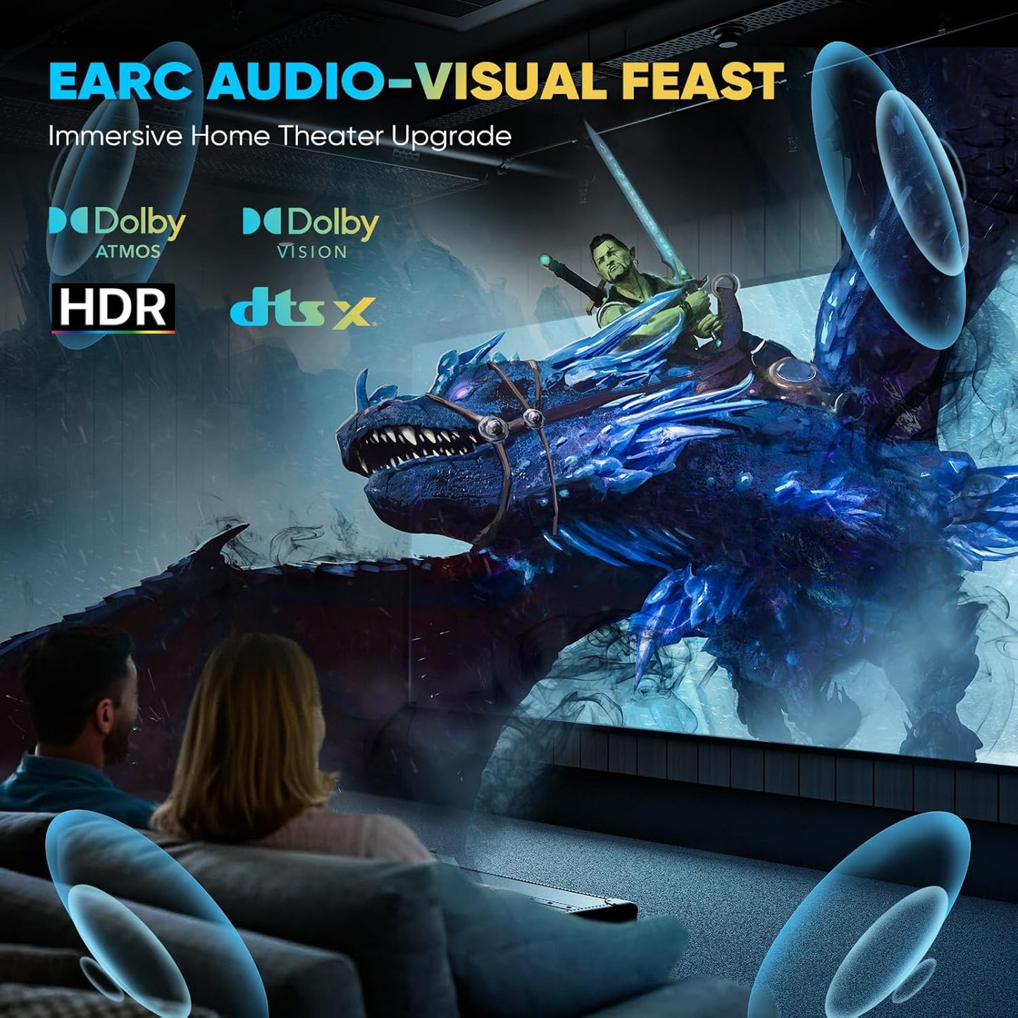 Yuaice 10K 8K 4K 2.1 5FT/1.5M, 48Gbps 8K@60Hz 4K@120Hz, 2.2 2.3, HDR10, TV/PS5/Xbox/HDTV/Blu-ray HDMI Cable Ultra High