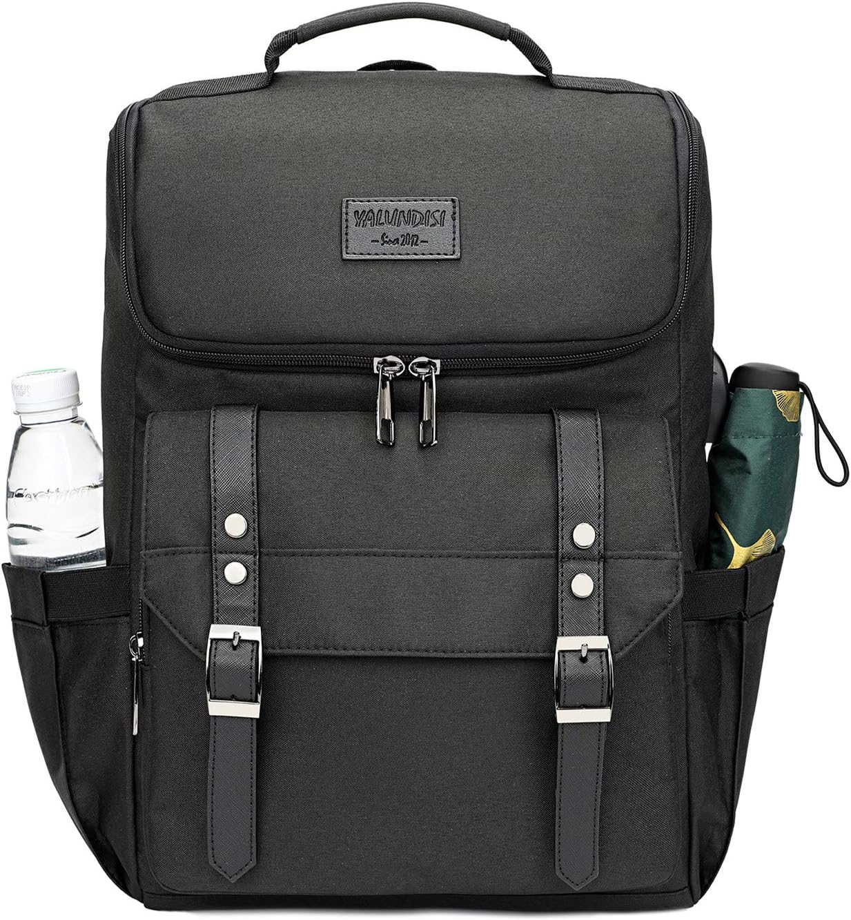 YALUNDISI Backpack Backpack Backpack 15.6 Inch Vintage Travel Laptop with usb Charging Port for Women & Men College