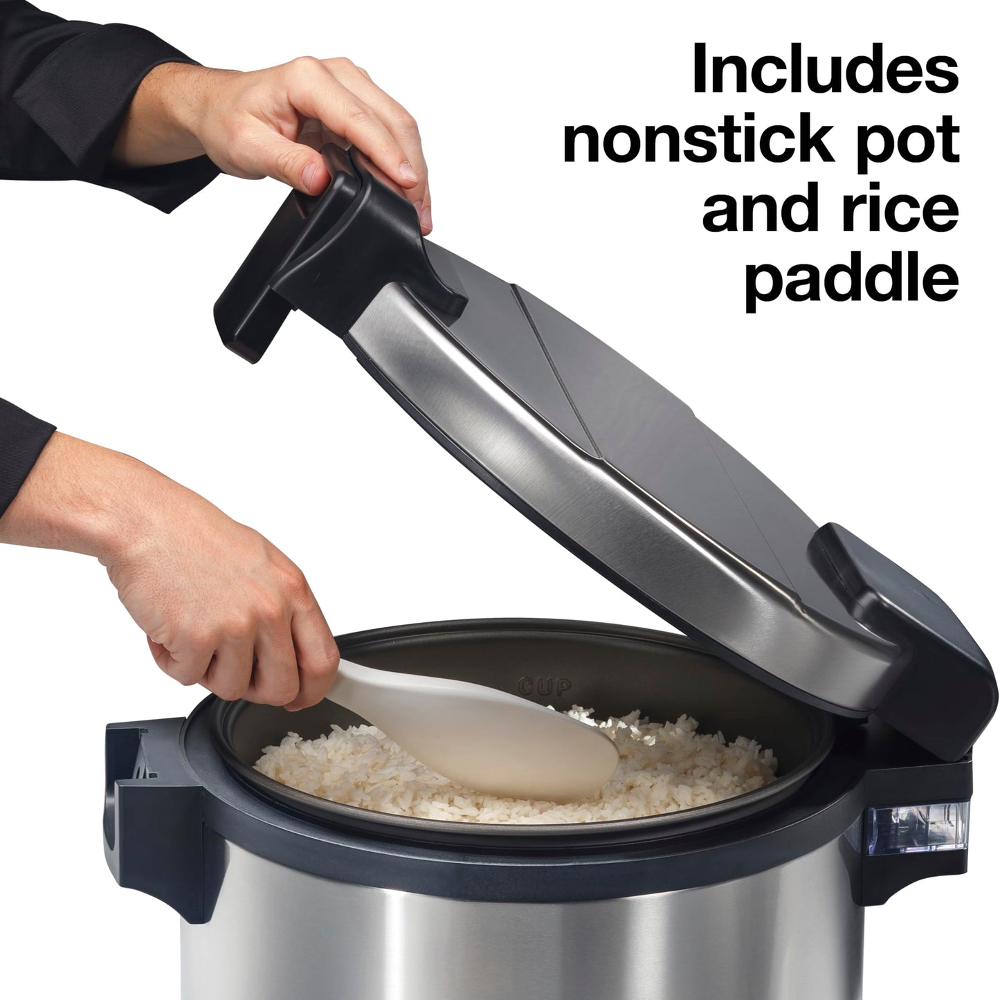 Proctor Silex Commercial 37580 Rice Warmer, Double-Wall Insulated, Maintain Food Safe Temperatures Up to 12 Hours, Conforms to NSF, Compatible with 37560R Rice Cooker