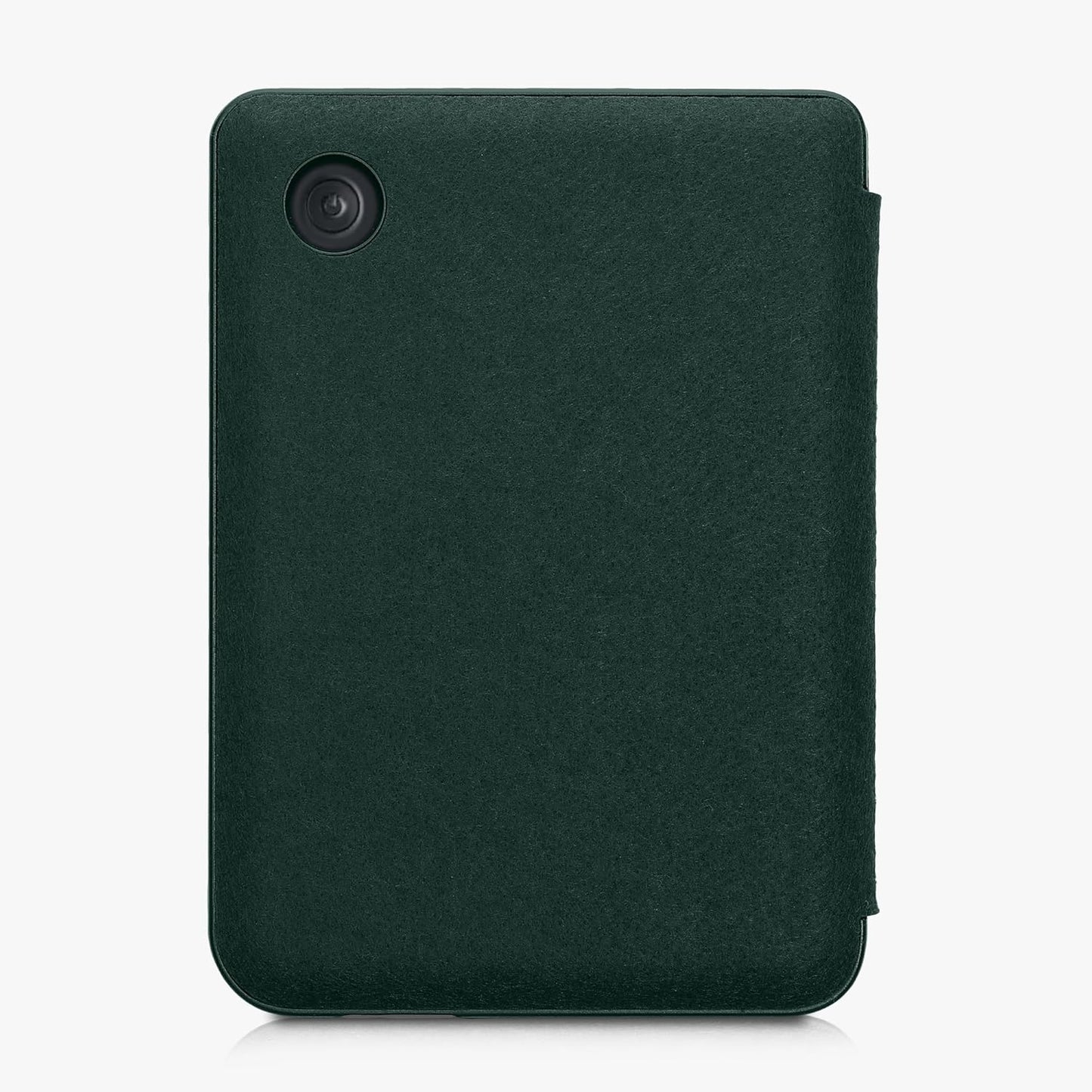 kwmobile Petrol Felt Fabric Case for Kobo Clara BW/Colour - Slim Book Style Protective Cover