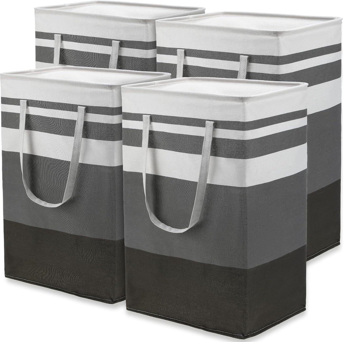 Skiennix 75L Large Laundry Basket - Waterproof & Collapsible Hamper with Extended Handles | Ideal for Bedroom, Bathroom & Dorm