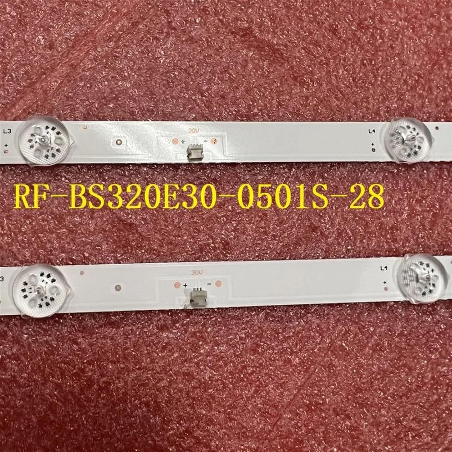 UFDIPLMY 5LED LED32-ES5004 RF-BS320E30-0501S-28 A1 32F1000 V320DJ8-Q01 2pcs 1 LED Backlight Strip Compatible