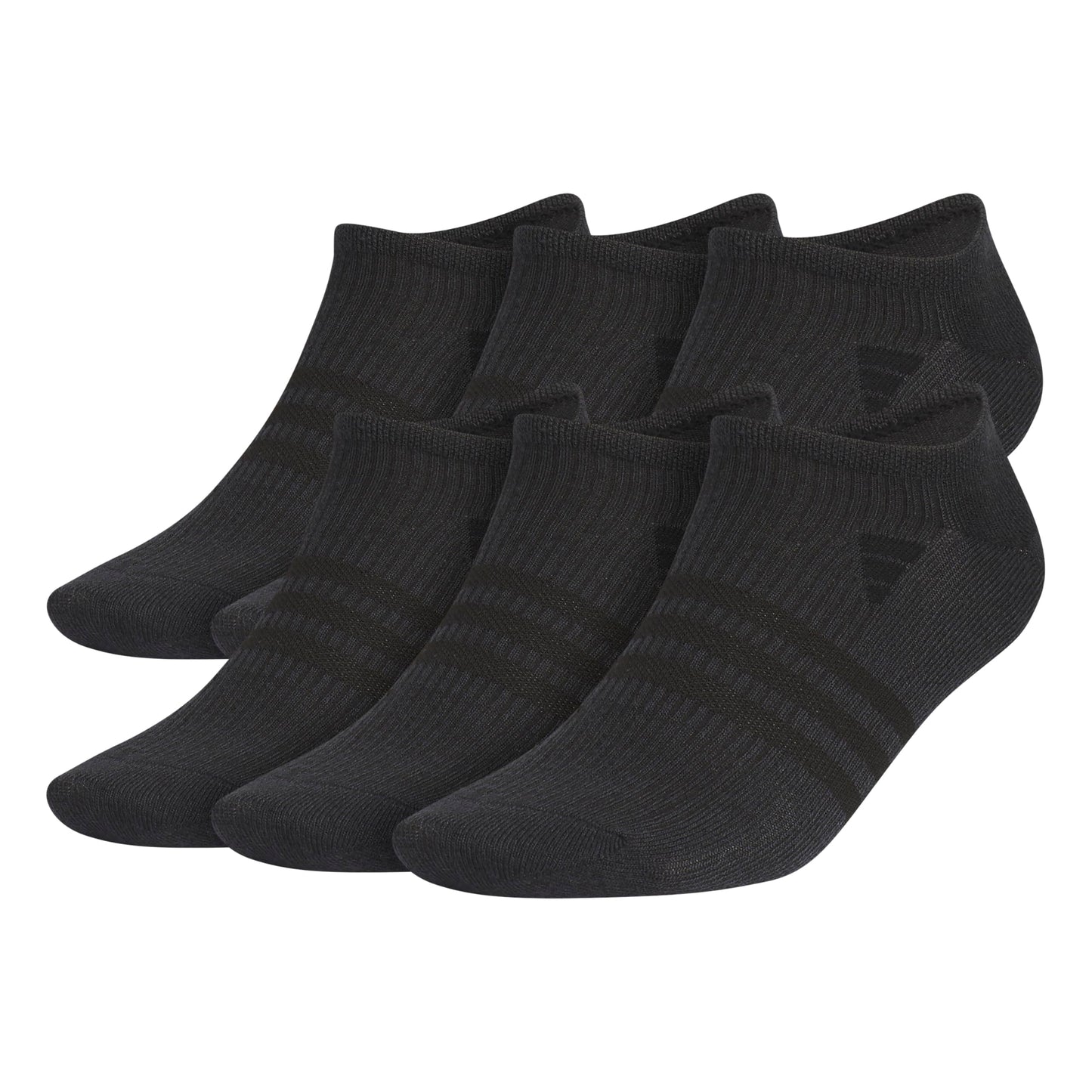 adidas Men's Superlite No Show Socks (6 Pairs) Lightweight & Breathable