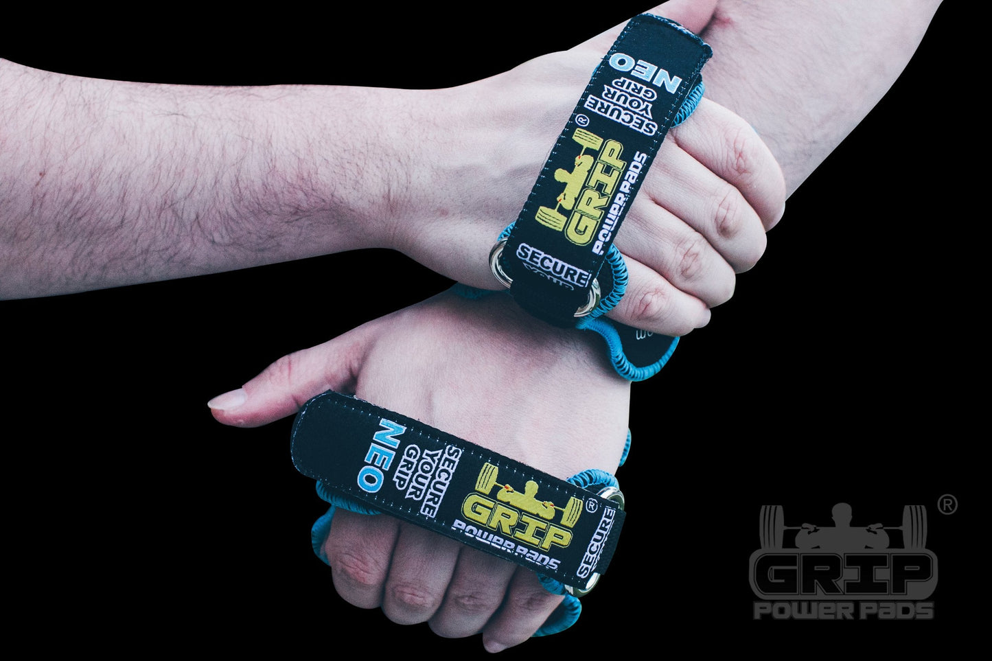 Grip Power Pads® NEO 1 Pair / 2 Pads Lifting Grips The Alternative to Gym Gloves Workout Gloves