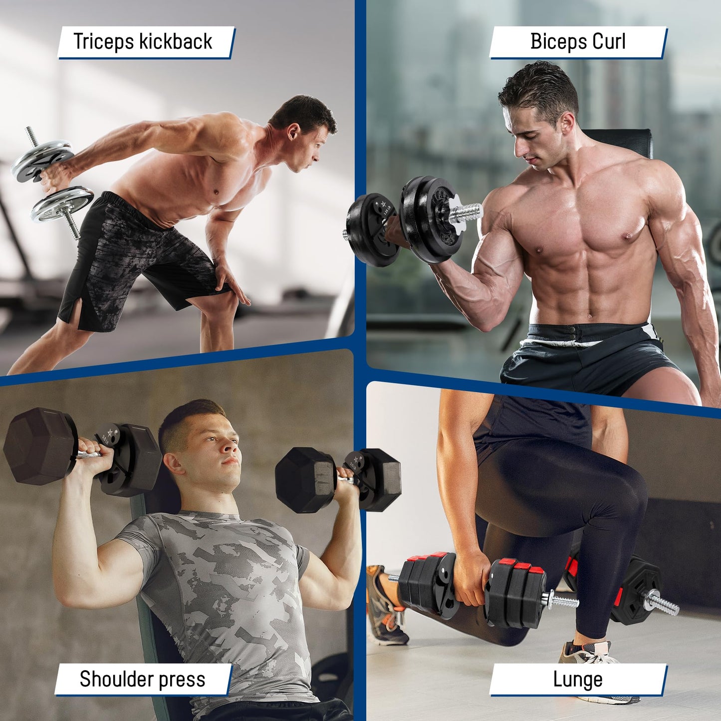Yes4All 1.25Lb Dumbbell Fractional Weight Plates 2 Pieces/4 Pieces - Designed For Dumbbell Training, Micro Loading, And Body Workout