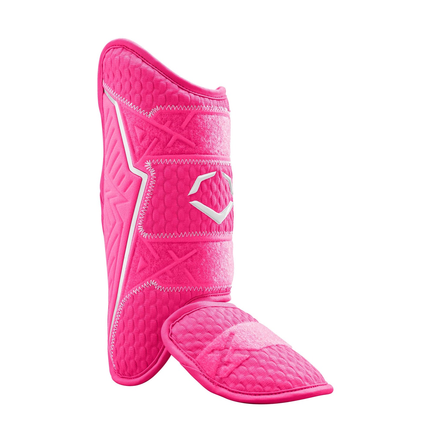 EvoShield Pro-SRZ 2.0 Batter's Leg Guard - Pink, Right-Handed Hitter