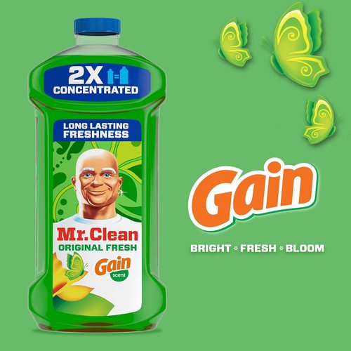 Mr. Clean All-Purpose Cleaner - Multi-Surface Cleaning Liquid for Home & Kitchen, 41oz