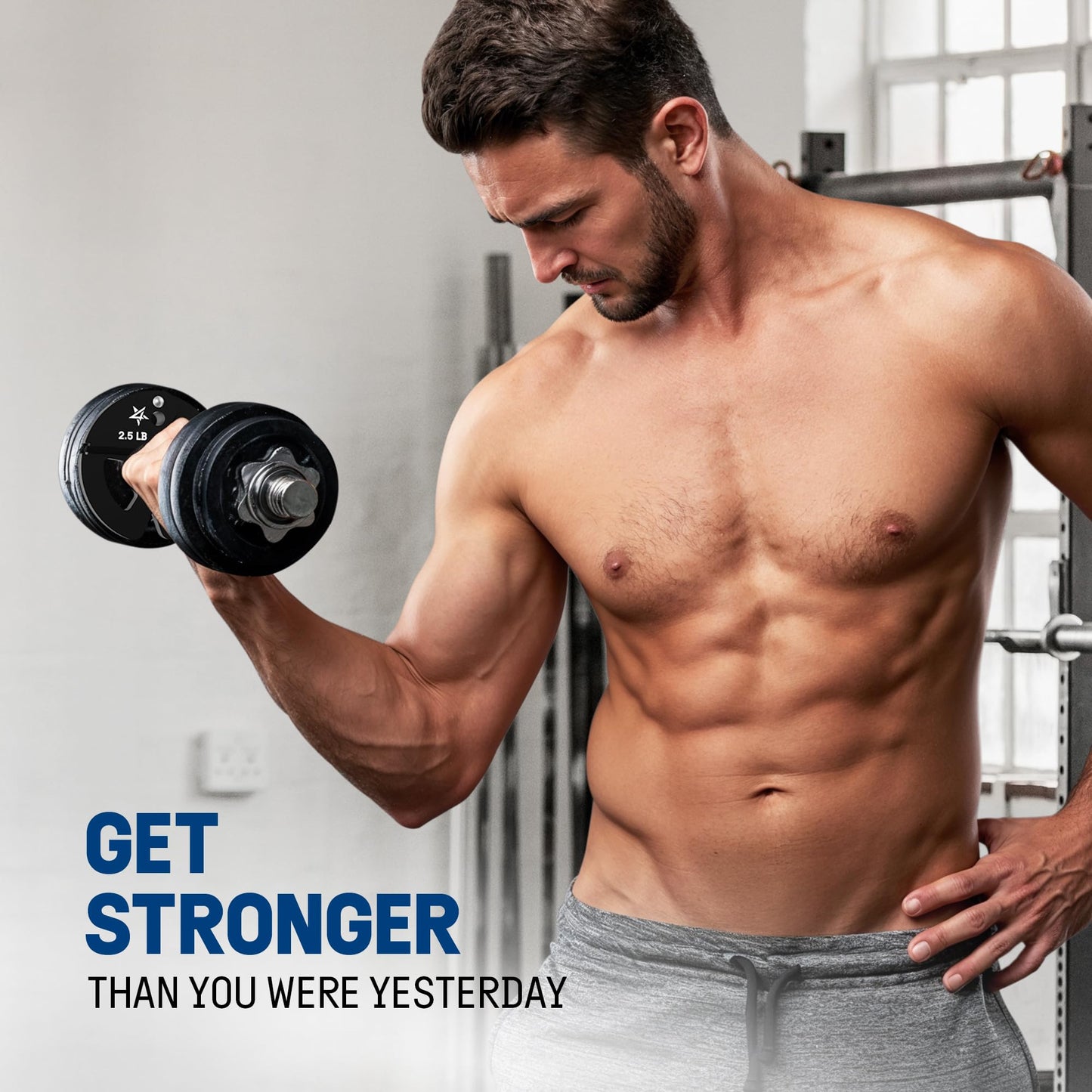 Yes4All 1.25Lb Dumbbell Fractional Weight Plates 2 Pieces/4 Pieces - Designed For Dumbbell Training, Micro Loading, And Body Workout