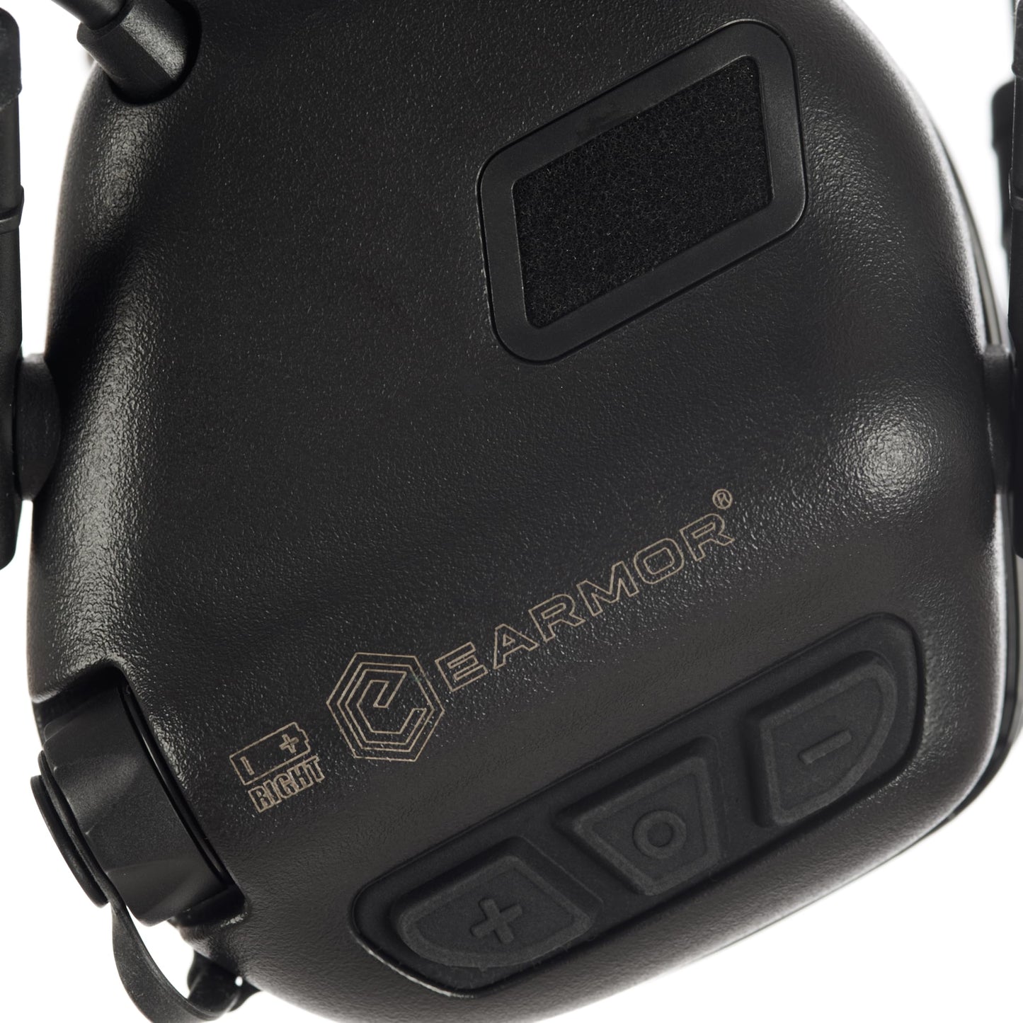 OPSMEN Upgrade EARMOR M32X PLUS Military Headset with MIC, Nato TP120 & U-174 Connector and ARC Rail Helmet Adapters, Ear Muffs for Noise Reduction with 5X Sound Amplification