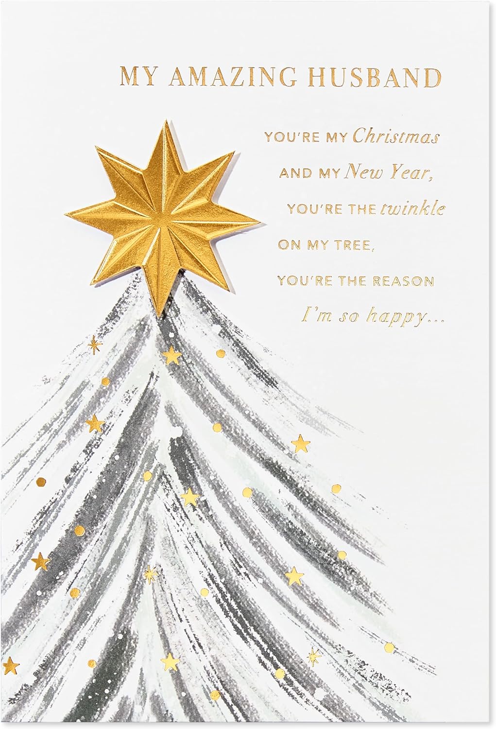 American Greetings Christmas Card - Heartfelt Message for Husband | Everything to Me Design