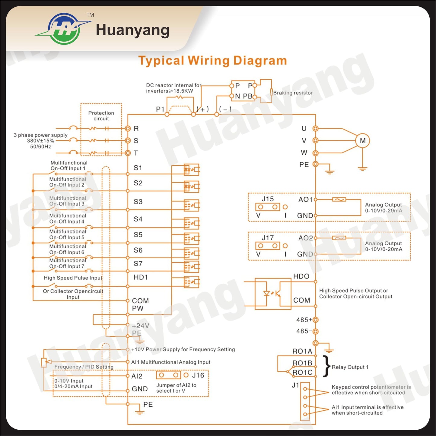 10HP 7.5KW VFD Single-Phase to 3-Phase Converter, Used on≤7.5HP(5.5kW) 34 Amps 200-230V 3-Phase Motor, Input/Output 200V-230V,Variable Frequency Drive
