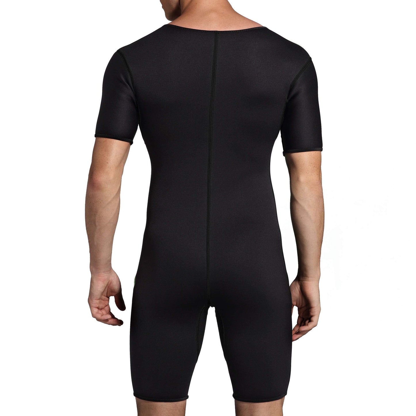 Bakerdani Men's Neoprene Waist Trainer Sauna Suit Body Shaper for Fitness Gym Exercise Training