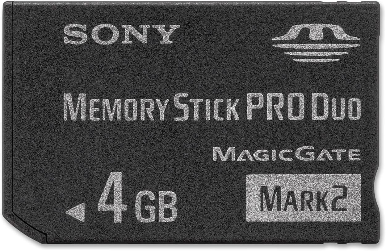 Sony 4 MSMT4G/TQ1 GB Memory Stick ProDuo (Black)