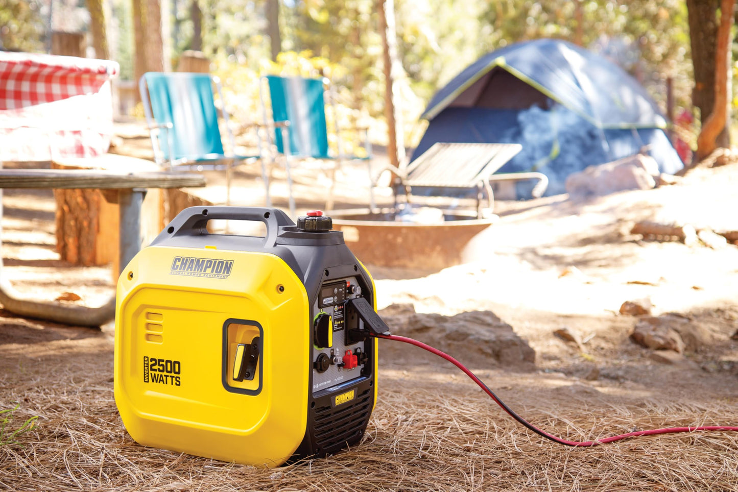 Champion Power Equipment 2500-Watt Ultralight Portable Inverter Generator with Quiet Technology and Free 3-Year Warranty