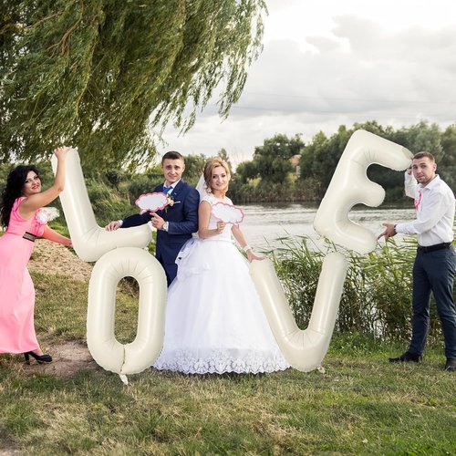 Giant Alphabet K Foil Balloon - Custom Mylar Letter for Birthday Decor | 40 Inch Beige Helium Balloon