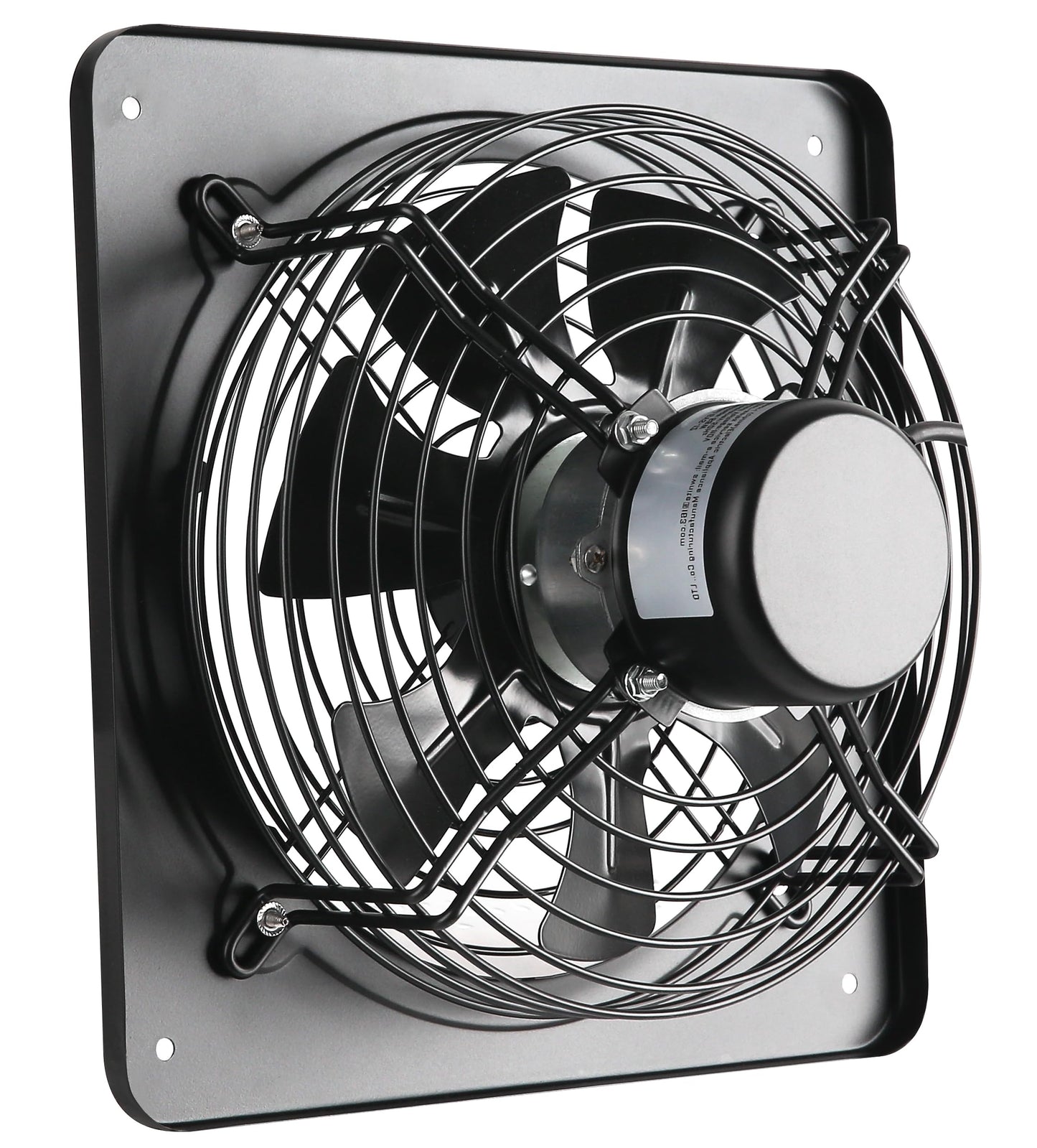 Gainsh 12 Inch Window & Wall Mounted Exhaust Fan, 720 CFM High Speed Ventilation Fan, 1460 RPM Industrial Extractor Fan with Adjustable Speed for Basement, Garage, Home, Office & Commercial Use