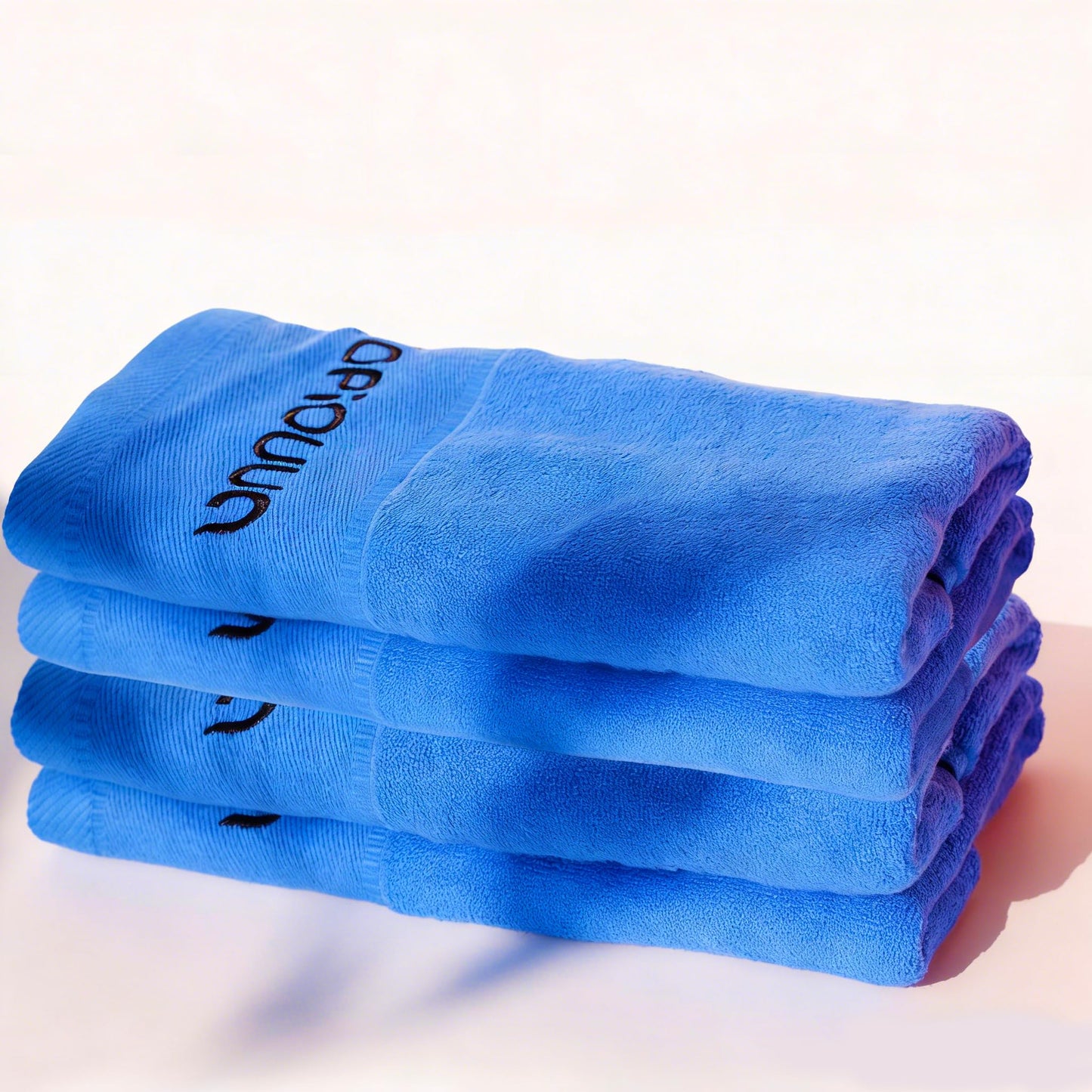TOPIOUUA Unisex Sports Towels (Set of 2) Upgraded Version-Ultra-Soft Premium Quality100% Cotton Sweat-Absorbing Towels Ideal for Workouts, Workout Towels，Gym Towels Sessions, & Hiking Trips!