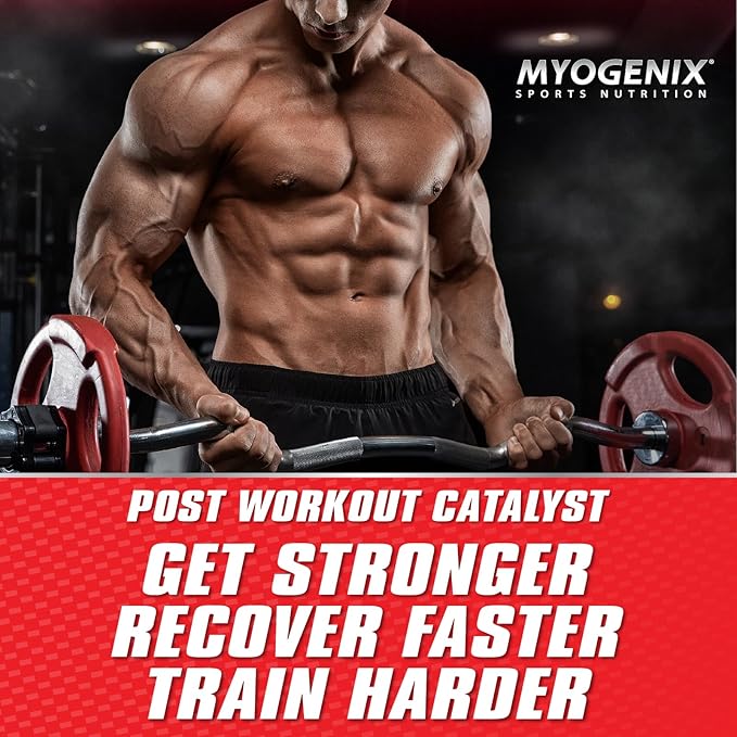 Myogenix Aftershock Post Workout ??Muscle Growth Whey Protein Powder ??Speeds Up Muscle Growth and Recovery ??Supports Joint Health and Replenishes Glycogen ??Fruit Punch, 6 lbs