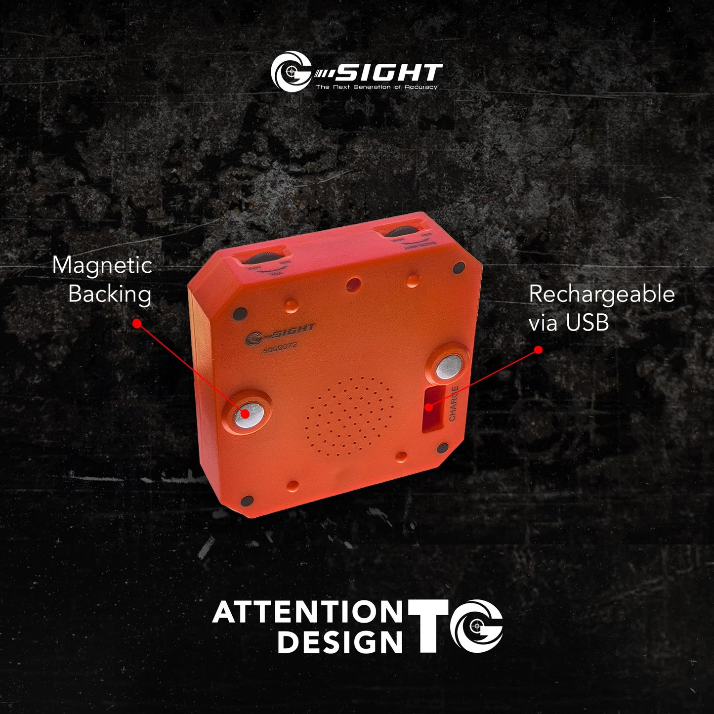 Shoot and No-Shoot Mini Target – Dry Fire System with Smart Color Response for Real-Time Reaction Training - Train at Home, Stay Sharp & Build Skills with an Advanced Shooting Training System