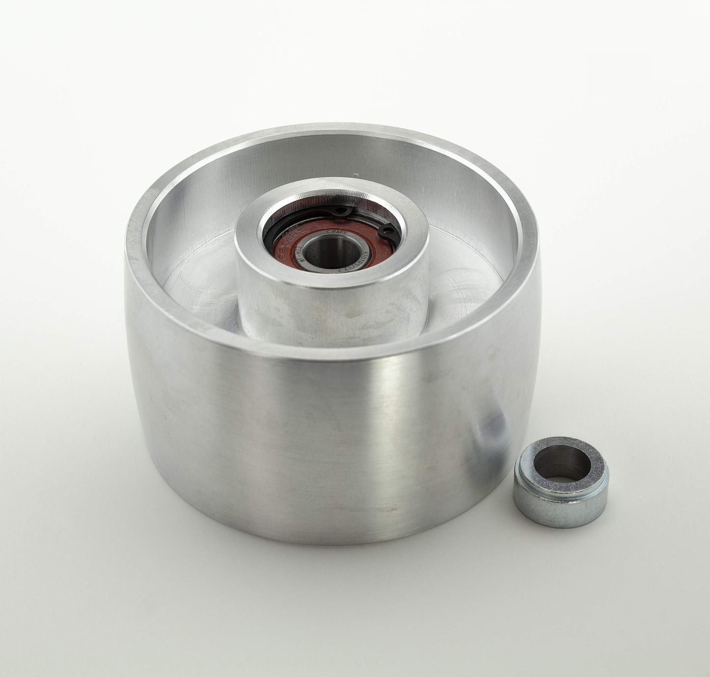 Belt Grinder 2x72 wheel set knife grinder 5" Drive 5/8" bore 4" track 2" Idler (5" 5/8-4" - 2")